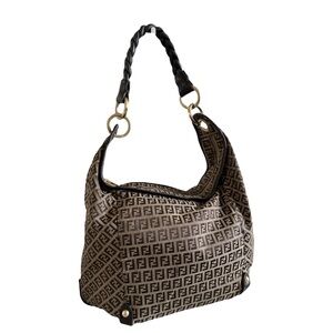 Fendi Zucchino shoulder bag excellent condition.